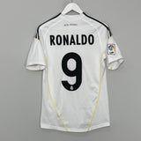 2009/10 REAL MADRID RONALDO #9 HOME SHIRT (S) ADIDAS