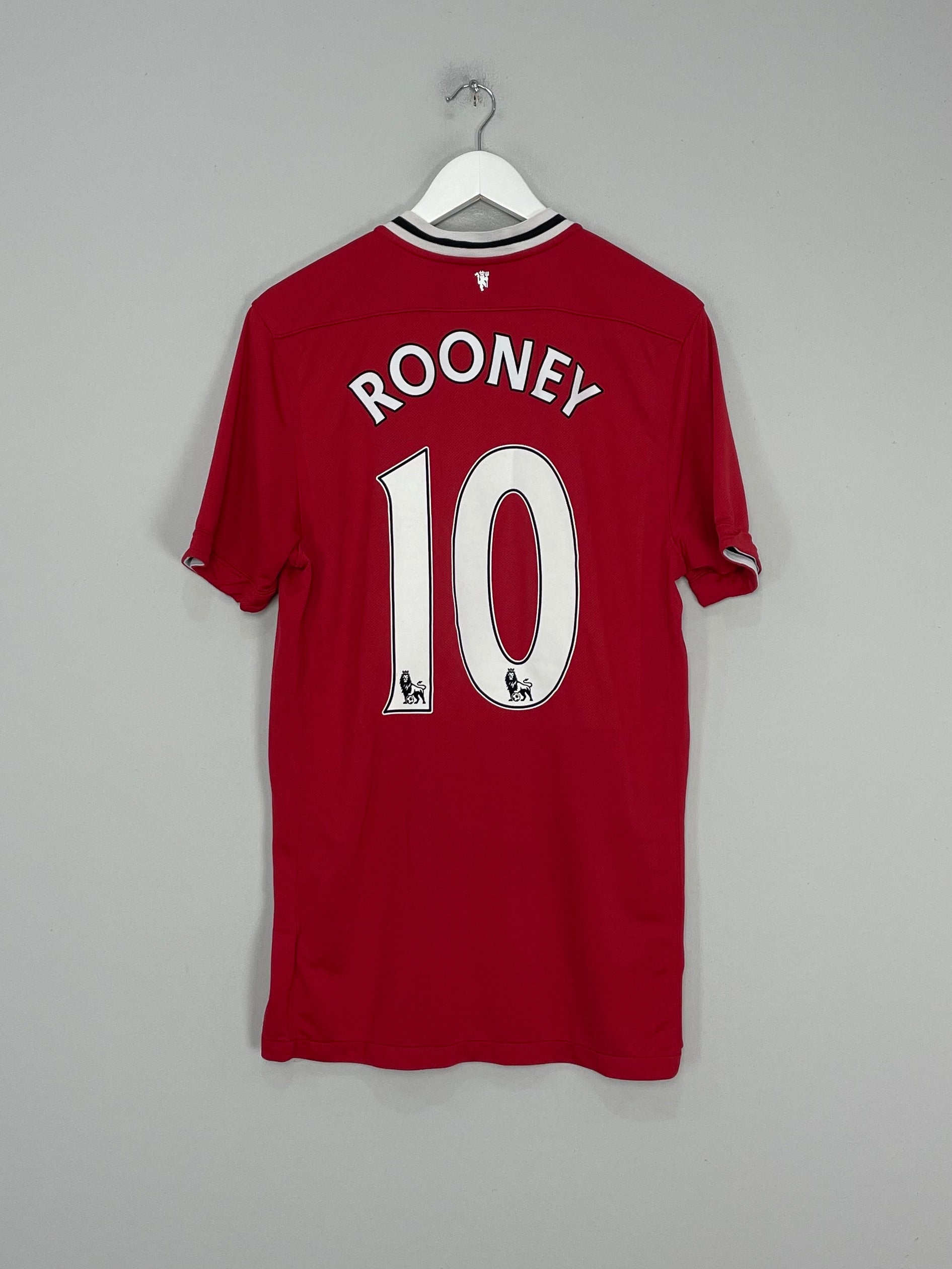 2011/12 MANCHESTER UNITED ROONEY #10 HOME SHIRT (L) NIKE