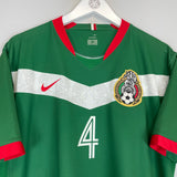 2006/08 MEXICO R.MARQUEZ #4 HOME SHIRT (XL) NIKE