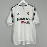 2003/04 REAL MADRID RONALDO #9 HOME SHIRT (L) ADIDAS