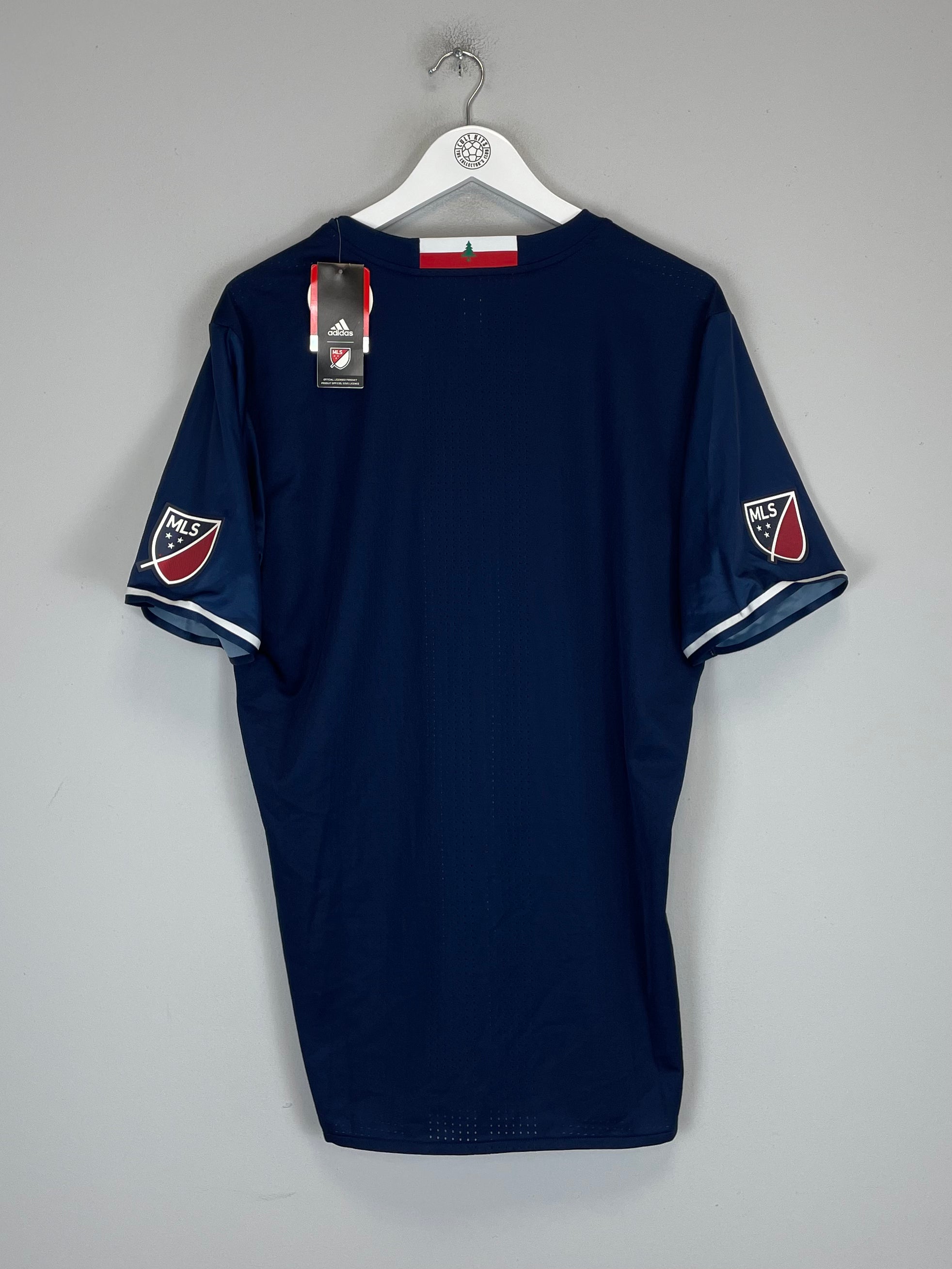 Shop 2016/17 NEW ENGLAND REVOLUTION *BNWT* HOME SHIRT (XL) ADIDAS, classic football shirts, vintage football shirts & retro soccer jerseys at Cult Kits