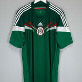 Shop 2014/15 MEXICO HOME SHIRT (XXL) ADIDAS, classic football shirts, vintage football shirts & retro soccer jerseys at Cult Kits