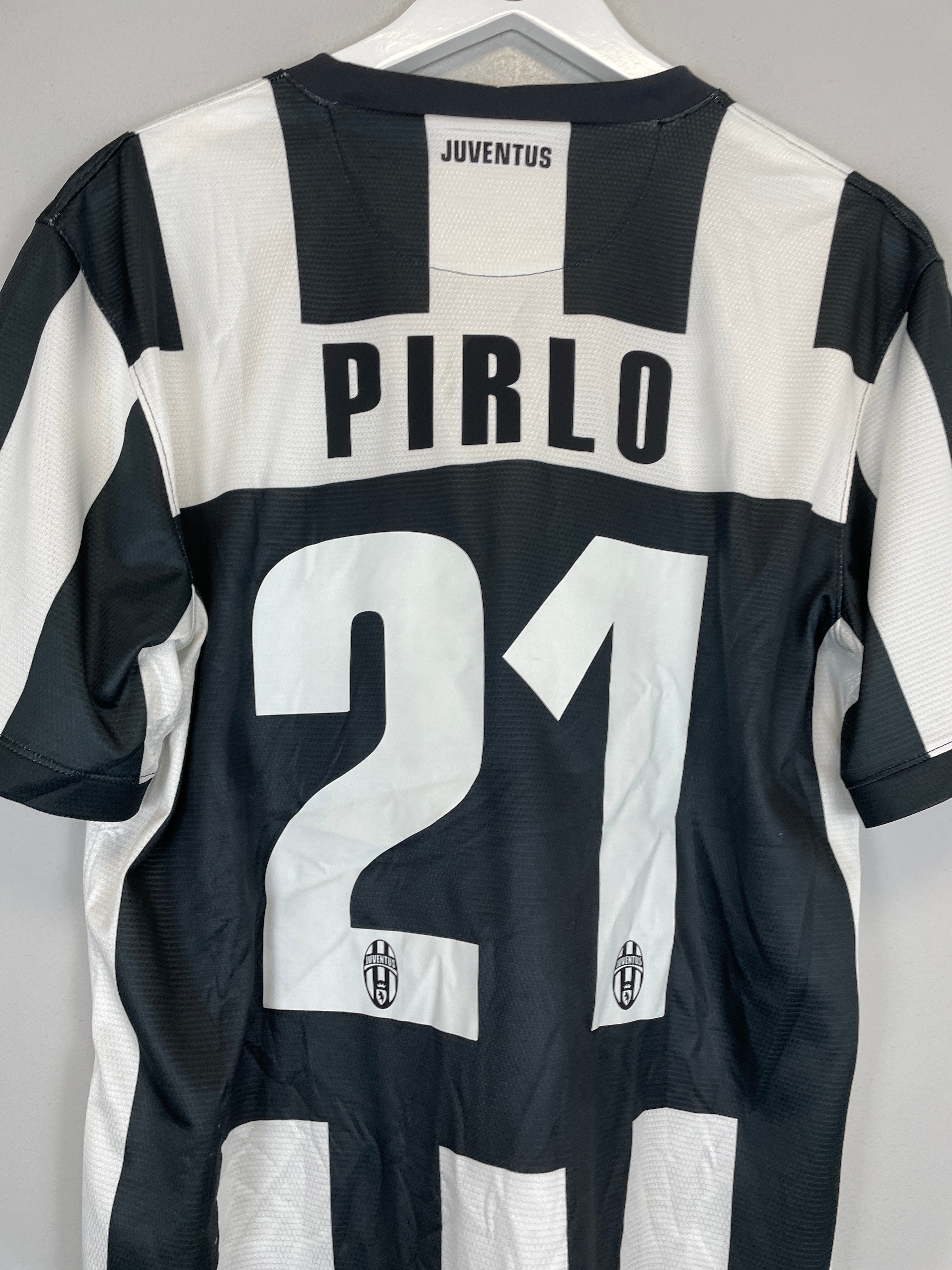 Shop 2012/13 JUVENTUS PIRLO #21 HOME SHIRT (L) NIKE, classic football shirts, vintage football shirts & retro soccer jerseys at Cult Kits
