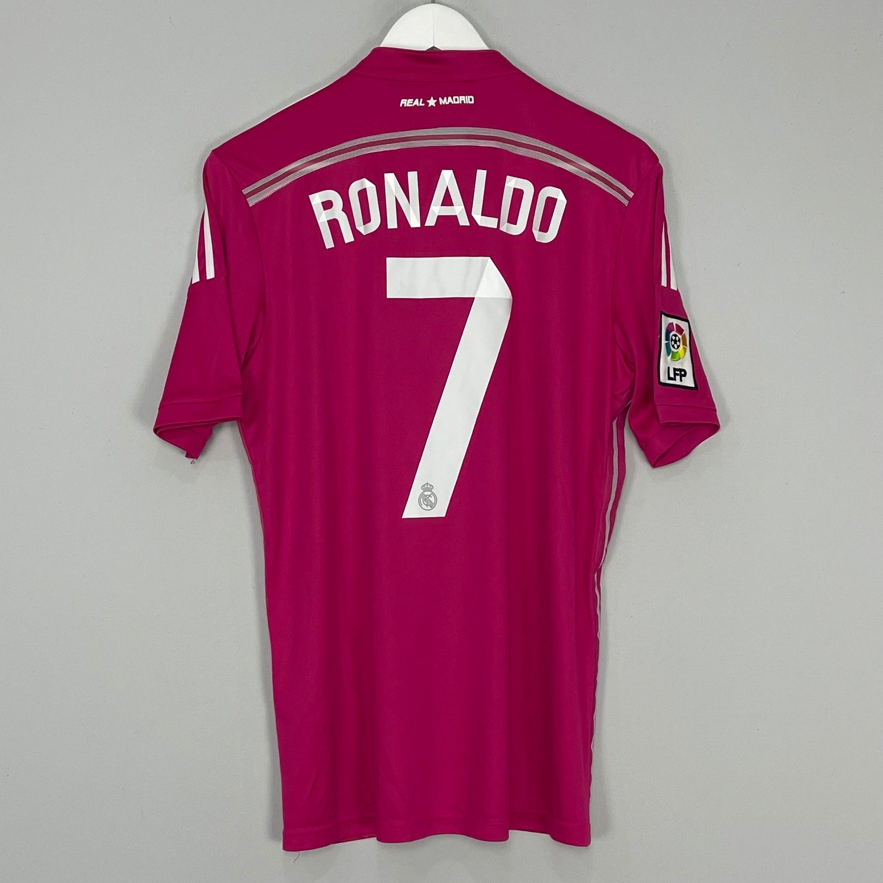 Shop 2014/15 REAL MADRID RONALDO #7 AWAY SHIRT (M) ADIDAS, classic football shirts, vintage football shirts & retro soccer jerseys at Cult Kits