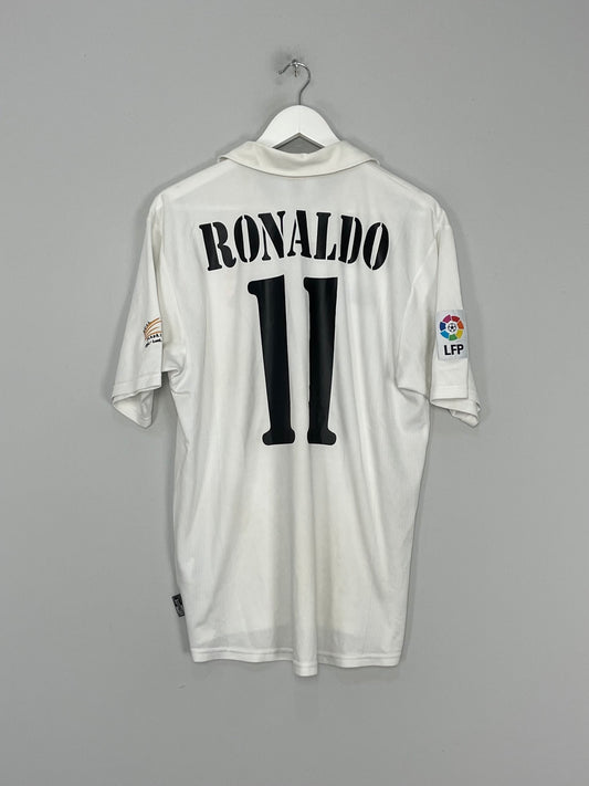 2002/03 REAL MADRID RONALDO #11 HOME SHIRT (XL) ADIDAS