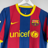 2010/11 BARCELONA MESSI #10 HOME SHIRT (L) NIKE