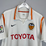 Shop 2007/08 VALENCIA DAVID VILLA #7 HOME SHIRT (L) NIKE, classic football shirts, vintage football shirts & retro soccer jerseys at Cult Kits