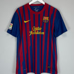 Shop 2011/12 BARCELONA MESSI #10 HOME SHIRT (L) NIKE, classic football shirts, vintage football shirts & retro soccer jerseys at Cult Kits