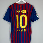Shop 2011/12 BARCELONA MESSI #10 HOME SHIRT (L) NIKE, classic football shirts, vintage football shirts & retro soccer jerseys at Cult Kits