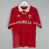 1994/96 SEVILLA AWAY SHIRT (L) UMBRO