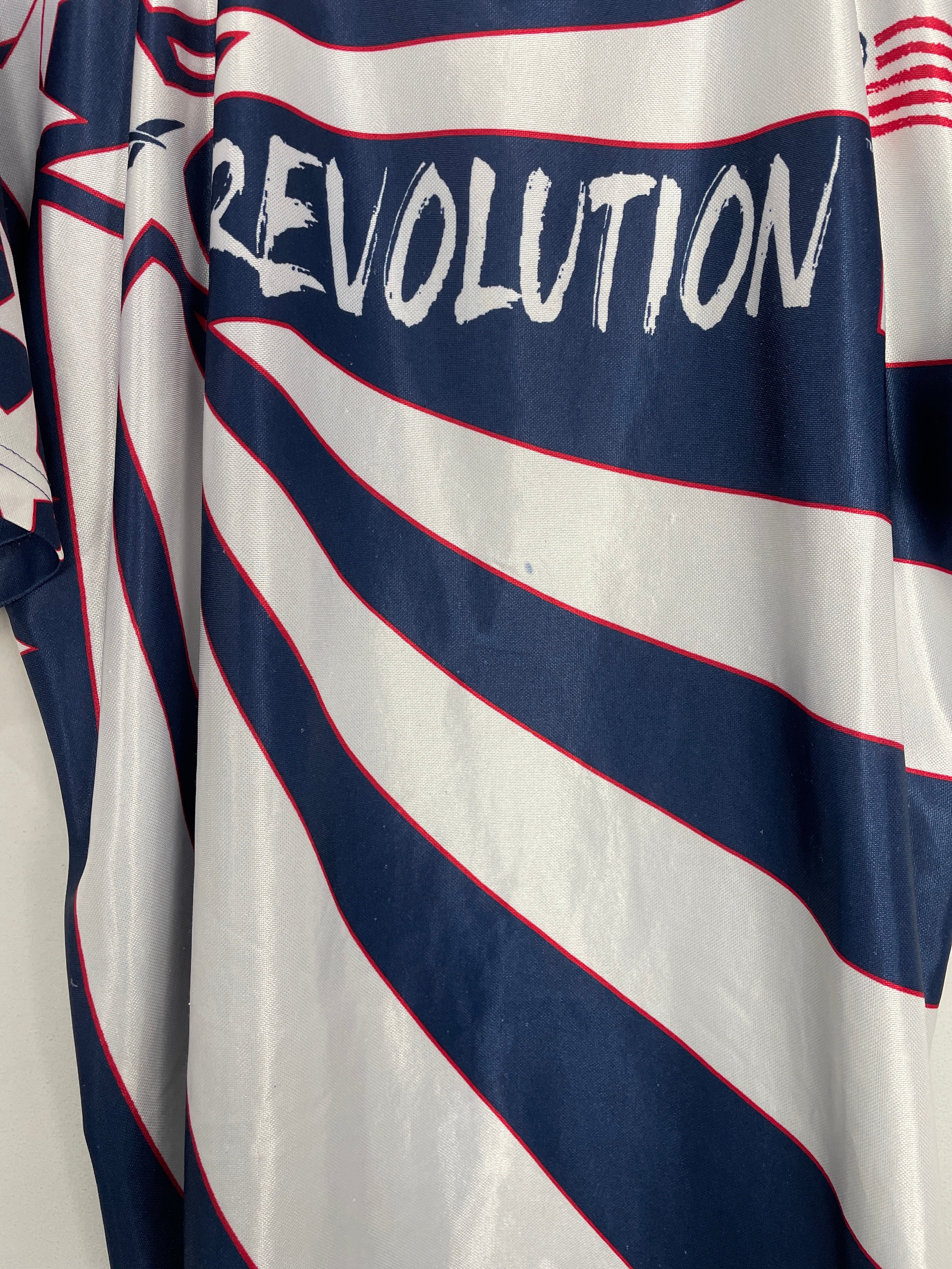 Shop 1997/98 NEW ENGLAND REVOLUTION THIRD SHIRT (L) REEBOK, classic football shirts, vintage football shirts & retro soccer jerseys at Cult Kits