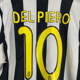 Shop 2009/10 JUVENTUS DEL PIERO #10 HOME SHIRT (L) NIKE, classic football shirts, vintage football shirts & retro soccer jerseys at Cult Kits