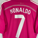 Shop 2014/15 REAL MADRID RONALDO #7 AWAY SHIRT (L) ADIDAS, classic football shirts, vintage football shirts & retro soccer jerseys at Cult Kits