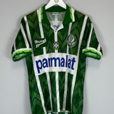 Shop 1996 PALMEIRAS #10 HOME SHIRT (M) RHUMMEL, classic football shirts, vintage football shirts & retro soccer jerseys at Cult Kits