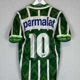 Shop 1996 PALMEIRAS #10 HOME SHIRT (M) RHUMMEL, classic football shirts, vintage football shirts & retro soccer jerseys at Cult Kits