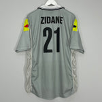 2000/01 JUVENTUS ZIDANE #21 AWAY SHIRT (L) LOTTO