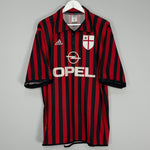 1999/00 AC MILAN HOME SHIRT (XL) ADIDAS
