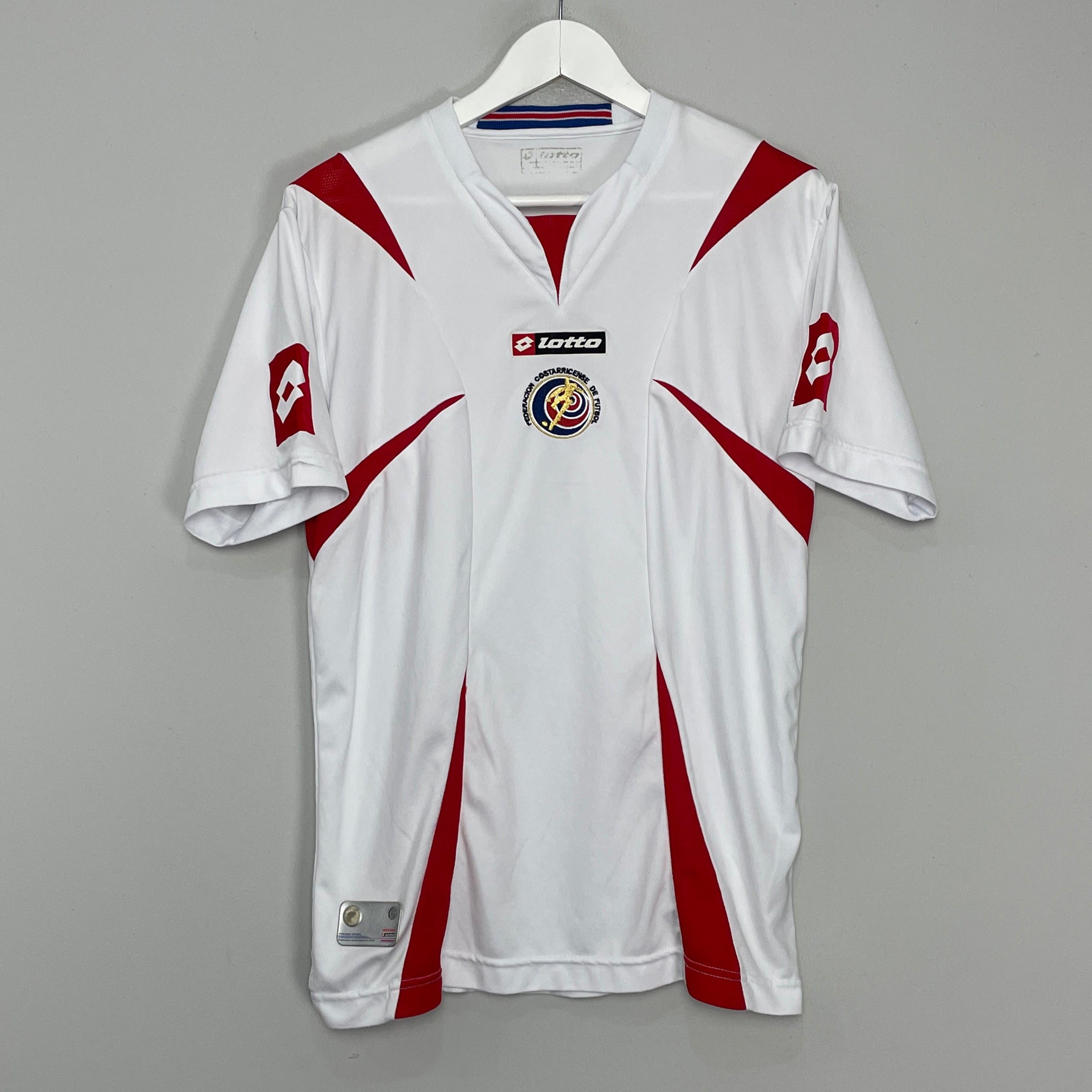 Shop 2007 COSTA RICA AWAY SHIRT (M) LOTTO, classic football shirts, vintage football shirts & retro soccer jerseys at Cult Kits