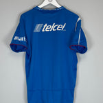 Shop 2007/08 CRUZ AZUL HOME SHIRT (M) UMBRO, classic football shirts, vintage football shirts & retro soccer jerseys at Cult Kits