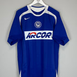 Shop 2005/06 HERTHA BERLIN HOME SHIRT (L) NIKE, classic football shirts, vintage football shirts & retro soccer jerseys at Cult Kits