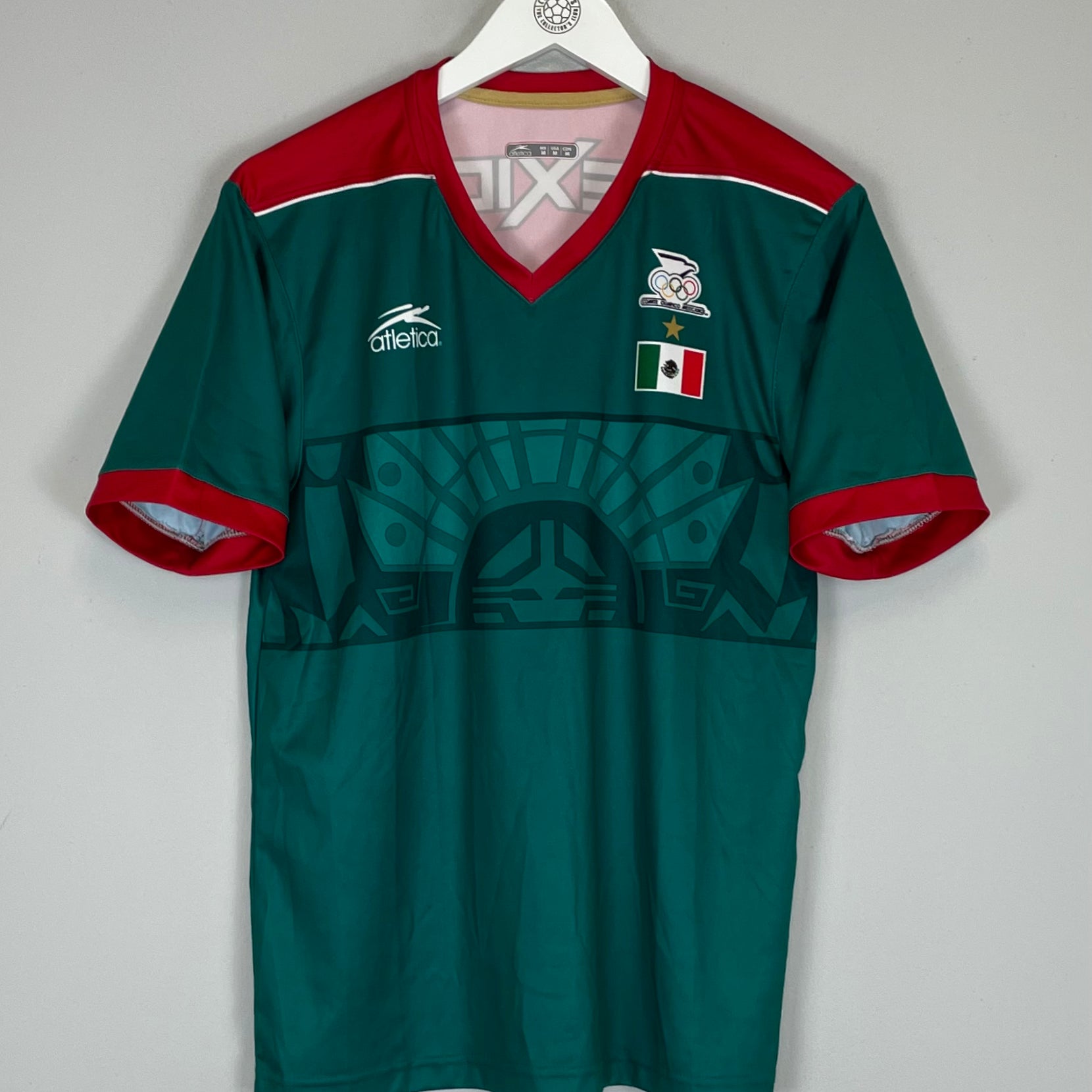 Shop 2012 MEXICO OLYMPICS SHIRT (M) ATLETICA, classic football shirts, vintage football shirts & retro soccer jerseys at Cult Kits