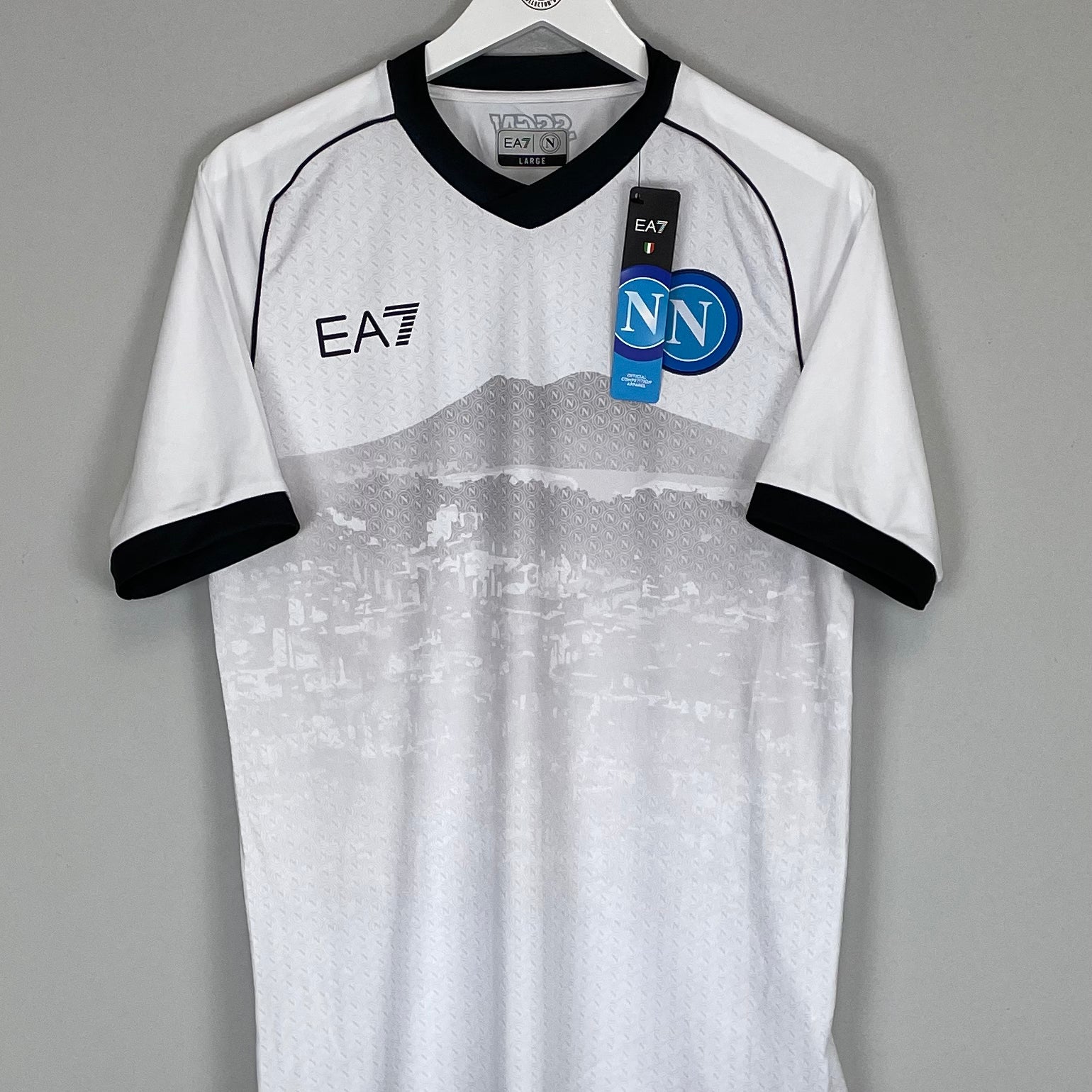 Shop 2023/24 Napoli *BNWT* Sponsorless Away Shirt (Multiple Sizes) EA7, classic football shirts, vintage football shirts & retro soccer jerseys at Cult Kits