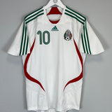 2007/08 MEXICO BLANCO #10 AWAY SHIRT (M) ADIDAS