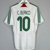 2007/08 MEXICO BLANCO #10 AWAY SHIRT (M) ADIDAS