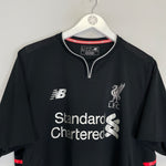 Shop 2016/17 LIVERPOOL MANE #19 AWAY SHIRT (L) NEW BALANCE, classic football shirts, vintage football shirts & retro soccer jerseys at Cult Kits