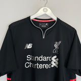 Shop 2016/17 LIVERPOOL MANE #19 AWAY SHIRT (L) NEW BALANCE, classic football shirts, vintage football shirts & retro soccer jerseys at Cult Kits