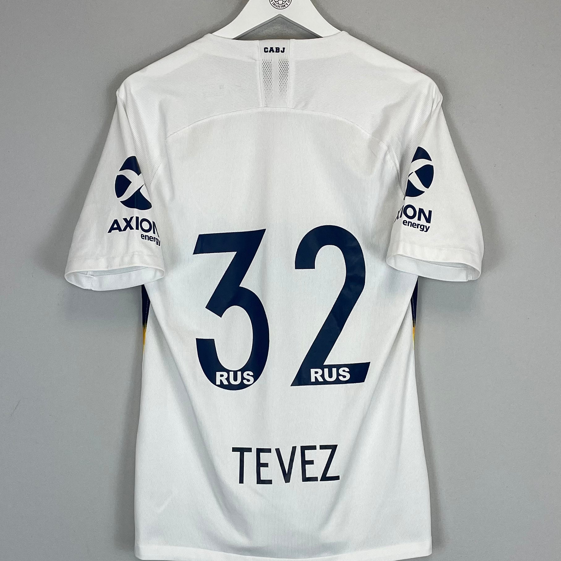 Shop 2018/19 BOCA JUNIORS TEVEZ #32 *AUTHENTIC* AWAY SHIRT (M) NIKE, classic football shirts, vintage football shirts & retro soccer jerseys at Cult Kits