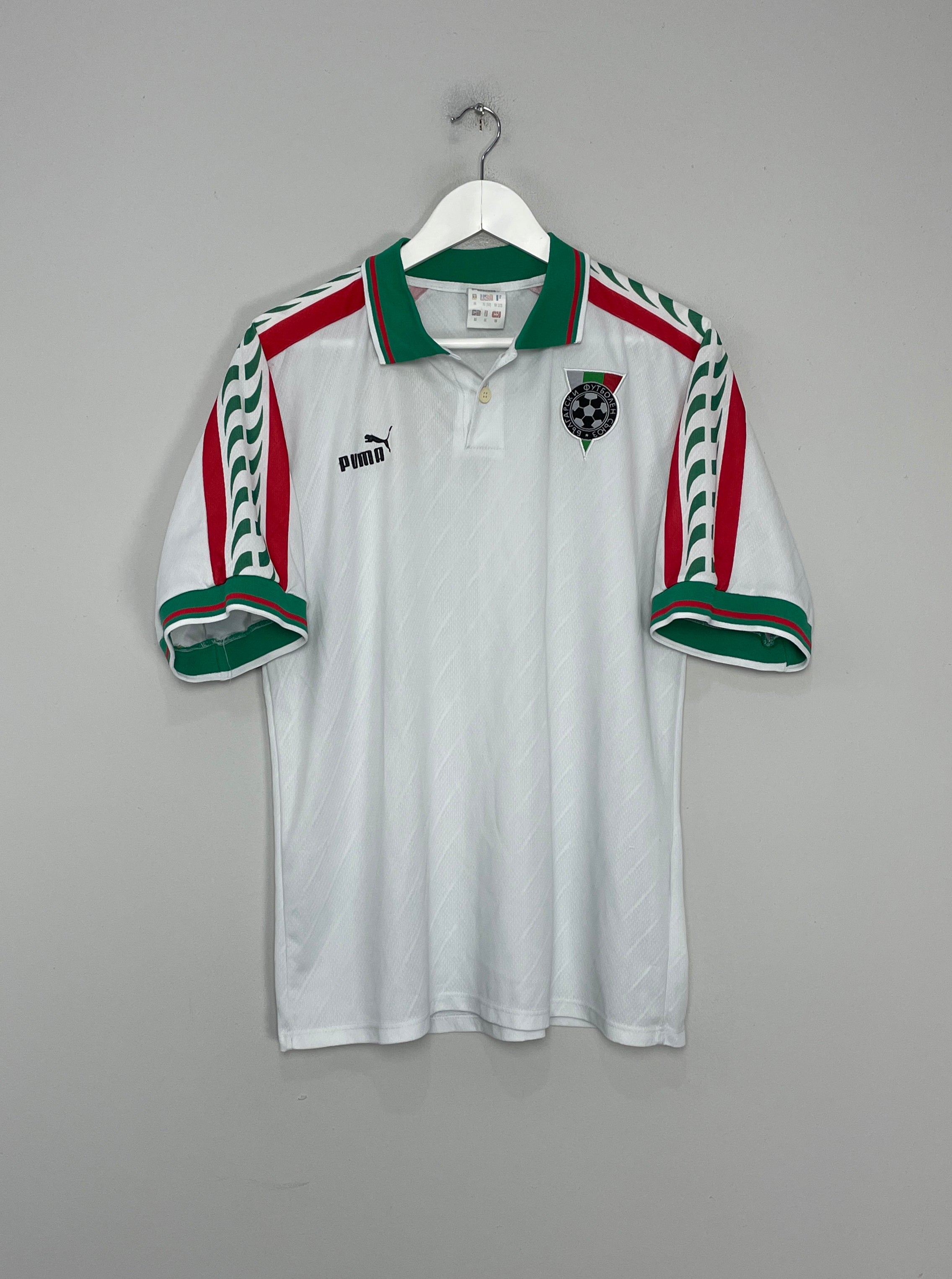 Shop 1996/97 BULGARIA HOME SHIRT (M) PUMA, classic football shirts, vintage football shirts & retro soccer jerseys at Cult Kits