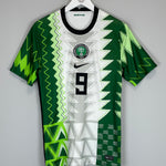 Shop 2020/21 NIGERIA IGHALO #9 HOME SHIRT (S) NIKE, classic football shirts, vintage football shirts & retro soccer jerseys at Cult Kits