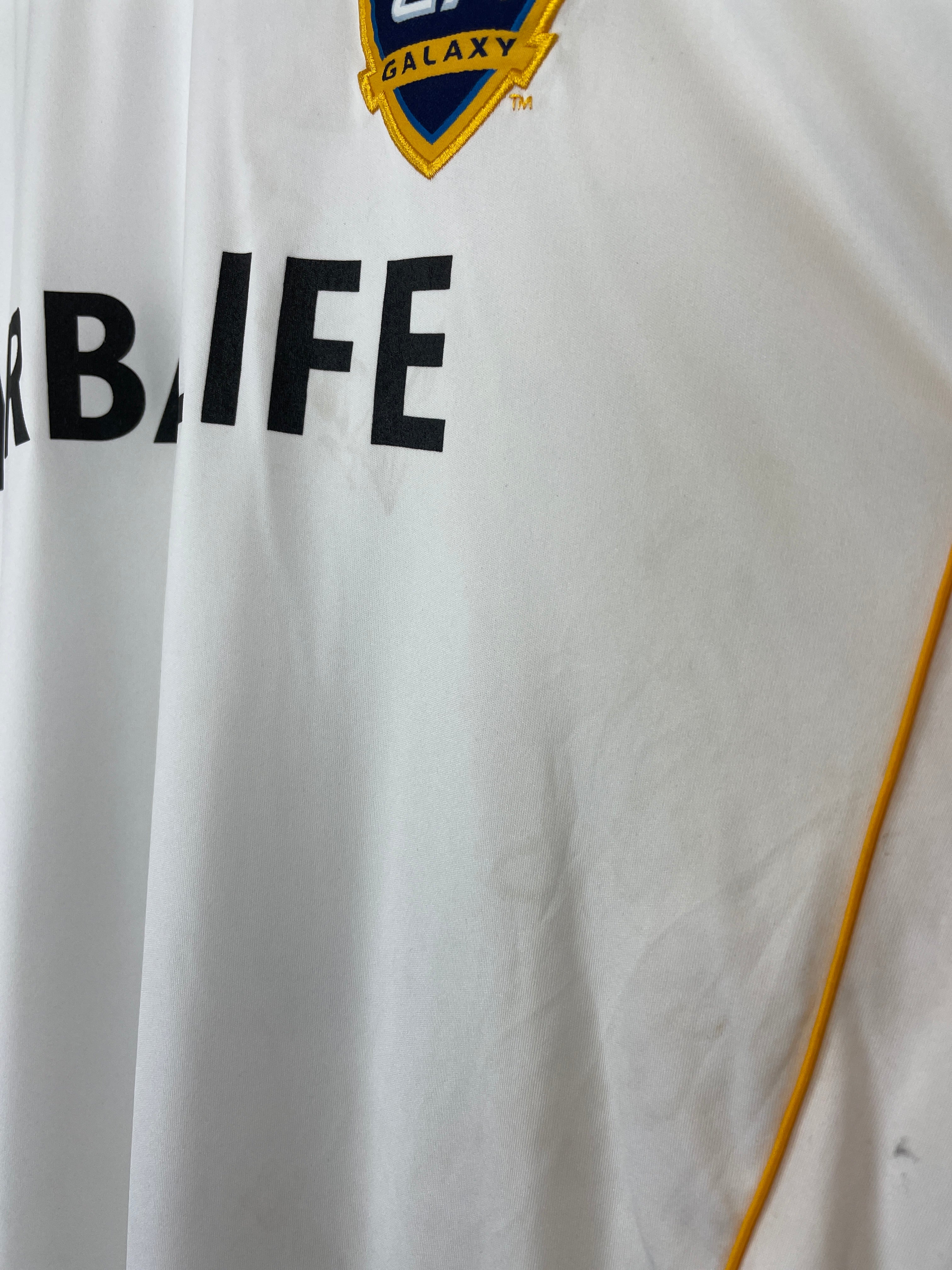 Shop 2010/11 LA GALAXY BECKHAM #23 HOME SHIRT (XL) ADIDAS, classic football shirts, vintage football shirts & retro soccer jerseys at Cult Kits
