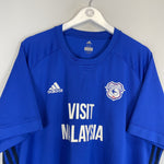 Shop 2017/18 CARDIFF CITY HOME SHIRT (XXXL) ADIDAS, classic football shirts, vintage football shirts & retro soccer jerseys at Cult Kits