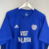 Shop 2017/18 CARDIFF CITY HOME SHIRT (XXXL) ADIDAS, classic football shirts, vintage football shirts & retro soccer jerseys at Cult Kits