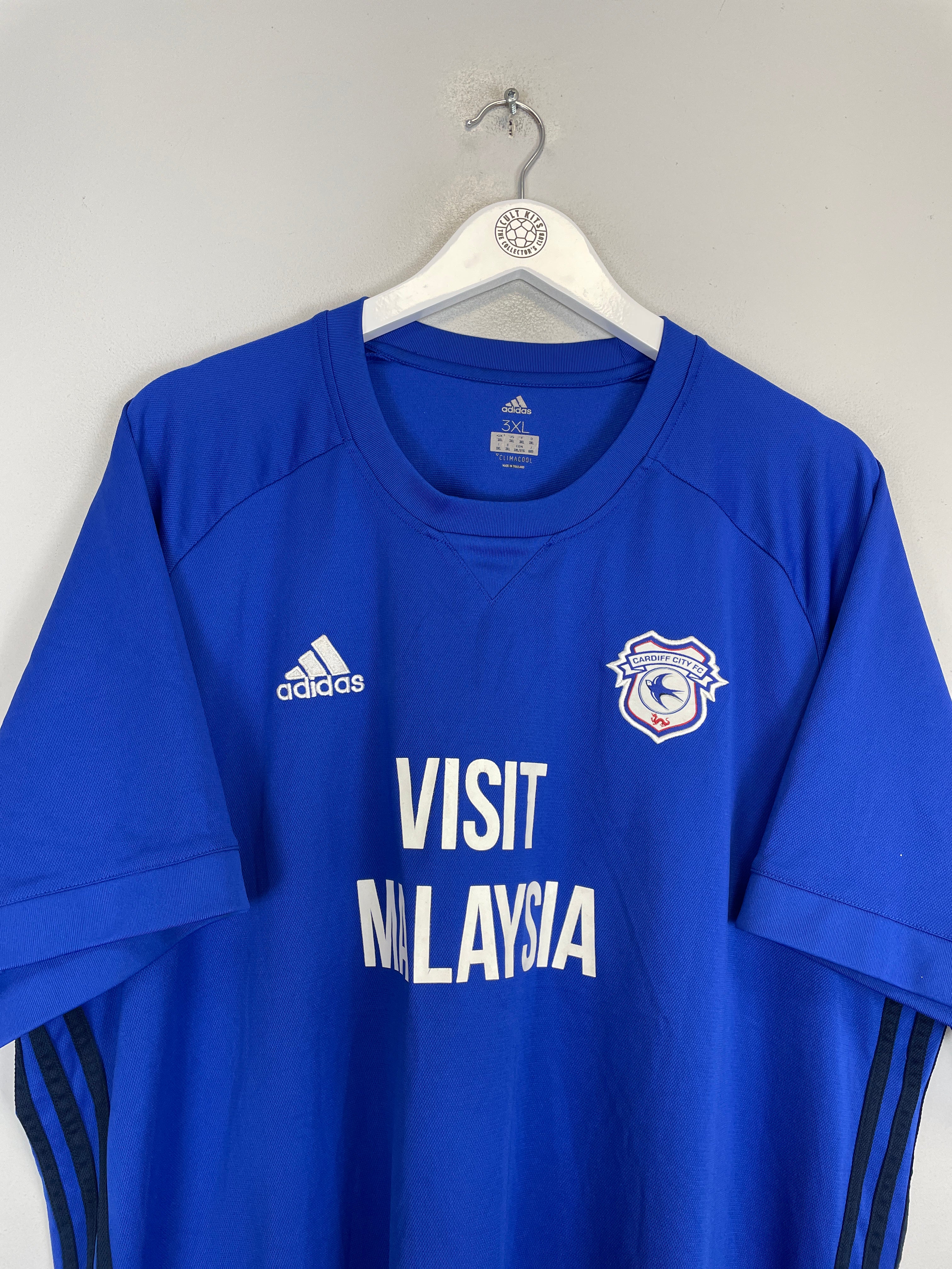 Shop 2017/18 CARDIFF CITY HOME SHIRT (XXXL) ADIDAS, classic football shirts, vintage football shirts & retro soccer jerseys at Cult Kits