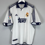 Shop 2000/01 REAL MADRID FIGO #10 HOME SHIRT (XL) ADIDAS, classic football shirts, vintage football shirts & retro soccer jerseys at Cult Kits