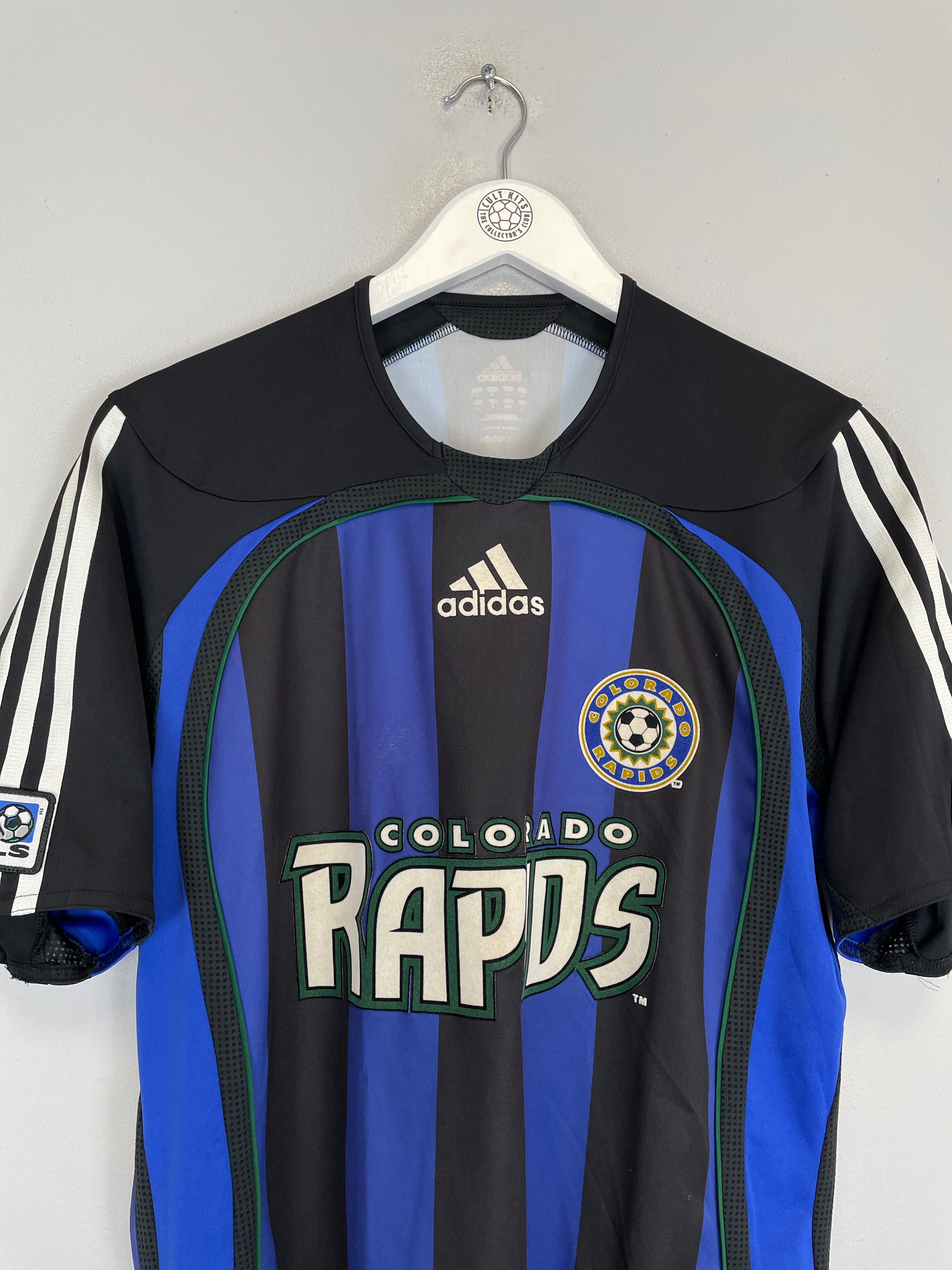 Shop 2006/07 COLORADO RAPIDS HOME SHIRT (L) ADIDAS, classic football shirts, vintage football shirts & retro soccer jerseys at Cult Kits