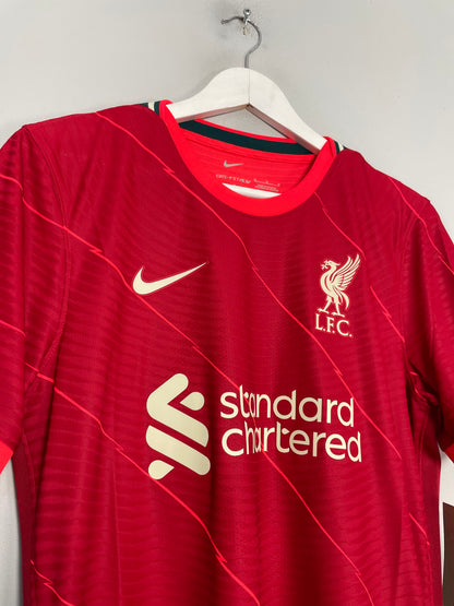 2021/22 LIVERPOOL SALAH #11 *BNWT* AUTHENTIC HOME SHIRT (M) NIKE