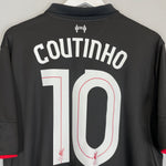 Shop 2015/16 LIVERPOOL COUTINHO #10 THIRD SHIRT (XL) NEW BALANCE, classic football shirts, vintage football shirts & retro soccer jerseys at Cult Kits