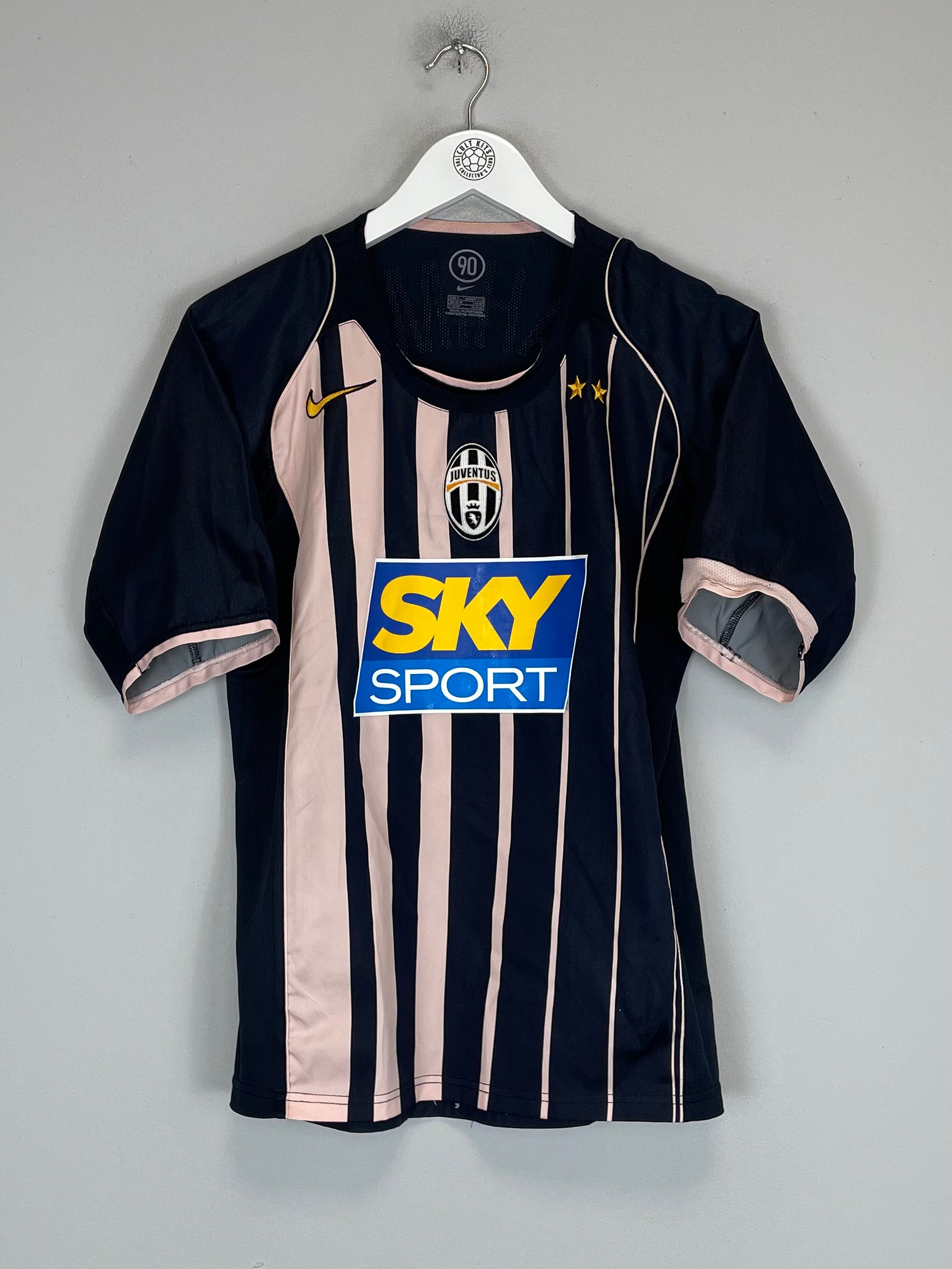 Shop 2004/05 JUVENTUS IBRAHIMOVIC #9 AWAY SHIRT (S) NIKE, classic football shirts, vintage football shirts & retro soccer jerseys at Cult Kits