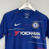 Shop 2018/19 CHELSEA HAZARD #10 HOME SHIRT (S) NIKE, classic football shirts, vintage football shirts & retro soccer jerseys at Cult Kits