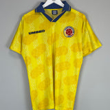 1994/96 COLOMBIA HOME SHIRT (S) UMBRO