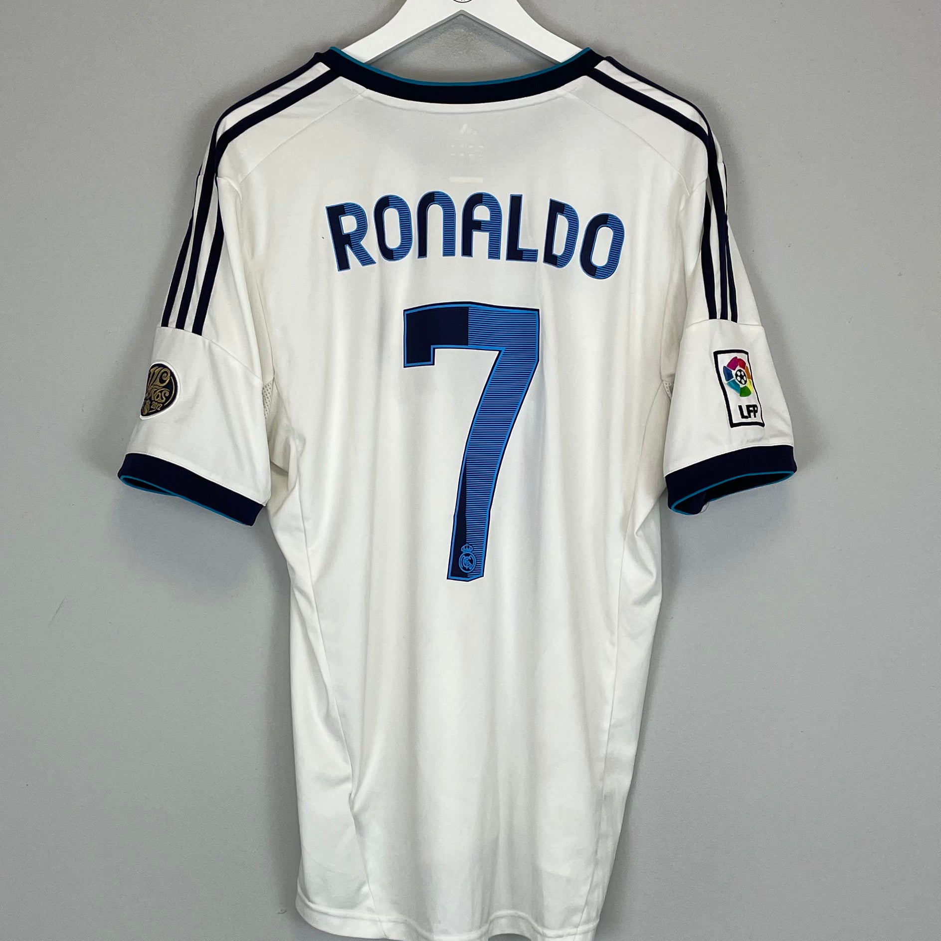 Shop 2012/13 REAL MADRID RONALDO #7 HOME SHIRT (XL) ADIDAS, classic football shirts, vintage football shirts & retro soccer jerseys at Cult Kits