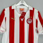 Shop 2011/12 OLYMPIAKOS *BNWT* HOME SHIRT (M) PUMA, classic football shirts, vintage football shirts & retro soccer jerseys at Cult Kits