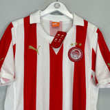 Shop 2011/12 OLYMPIAKOS *BNWT* HOME SHIRT (M) PUMA, classic football shirts, vintage football shirts & retro soccer jerseys at Cult Kits