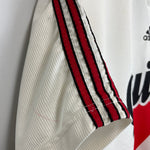 Shop 1999/00 RIVER PLATE #10 HOME SHIRT (M) ADIDAS, classic football shirts, vintage football shirts & retro soccer jerseys at Cult Kits