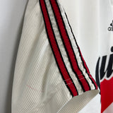Shop 1999/00 RIVER PLATE #10 HOME SHIRT (M) ADIDAS, classic football shirts, vintage football shirts & retro soccer jerseys at Cult Kits