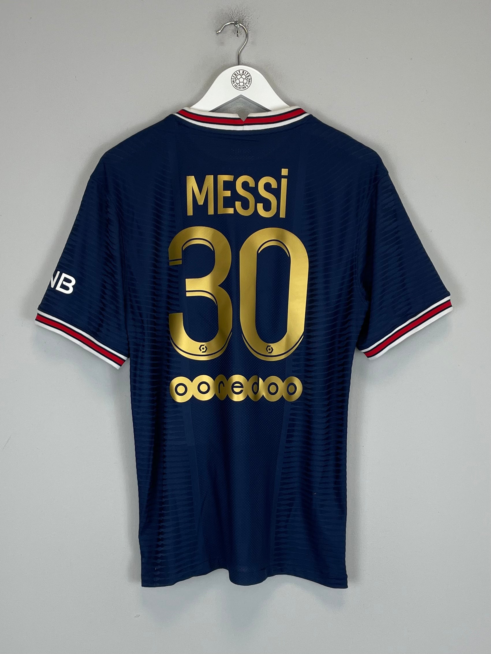 Shop 2021/22 PSG MESSI #30 *AUTHENTIC* HOME SHIRT (XL) JORDAN, classic football shirts, vintage football shirts & retro soccer jerseys at Cult Kits